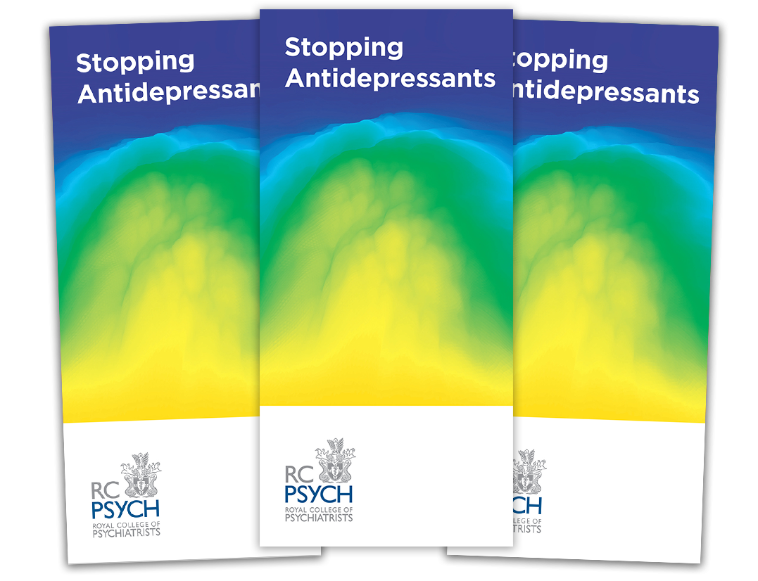 Stopping antidepressants