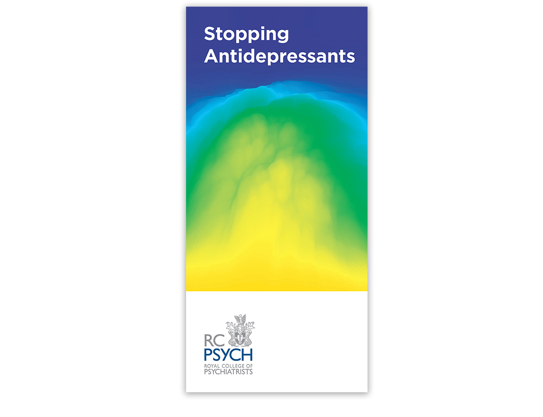 Stopping antidepressants